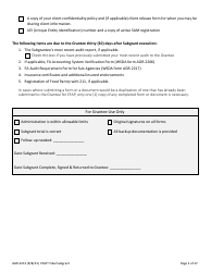 Form AGR-2213 Tribal Subgrant - Emergency Food Assistance Program (Efap) - Washington, Page 2