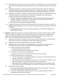 Form AGR-2213 Tribal Subgrant - Emergency Food Assistance Program (Efap) - Washington, Page 8