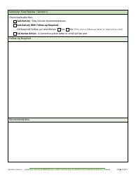 Form AGR-2225 Food Assistance Lead Agency Review - Washington, Page 13