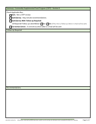 Form AGR-2225 Food Assistance Lead Agency Review - Washington, Page 15