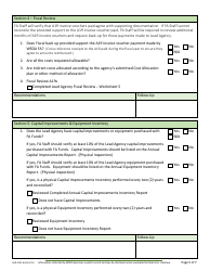 Form AGR-2225 Food Assistance Lead Agency Review - Washington, Page 8