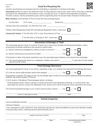 Form 701-6 Application for Oklahoma Certificate of Title for a Vehicle, Trailer or Manufactured Home - Oklahoma, Page 2