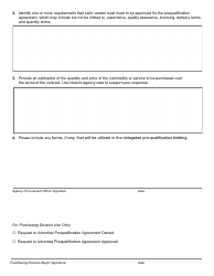 Form WV-41 Prequalification Agreement Request - West Virginia, Page 2