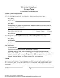 Form GAC121 Bca Criminal History Check Consent Form (Guardianship/Conservatorship) - Minnesota, Page 4