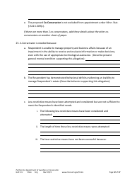 Form GAC5-U Petition for Appointment of General Conservator or Guardian - Minnesota, Page 12