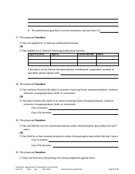 Form GAC5-U Petition for Appointment of General Conservator or Guardian - Minnesota, Page 9