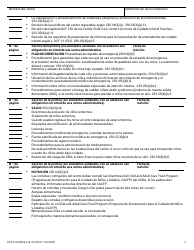 Formulario DCF-F-CFS2356-S Lista De Verificacion De Politicas: Centros De Cuidado Infantil Familiar - Wisconsin (Spanish), Page 3