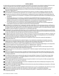 Formulario DCF-F-CFS782-S Solicitud De Licencia Inicial: Campamentos De Dia Para Ninos - Wisconsin (Spanish), Page 8