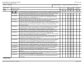 Formulario DCF-F-CFS2241-S Lista De Verificacion De La Licencia Inicial: Centros De Cuidado Infantil Familiar - Wisconsin (Spanish), Page 13