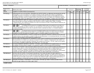 Formulario DCF-F-CFS2241-S Lista De Verificacion De La Licencia Inicial: Centros De Cuidado Infantil Familiar - Wisconsin (Spanish), Page 6
