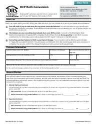 Document preview: Form DRS-RK MS507 Dcp Roth Conversion - Washington