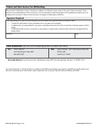 Form DRS-RK MS507 Dcp Roth Conversion - Washington, Page 2