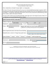 Application for Registration (Structured Settlement Purchase Company) - Nevada, Page 2