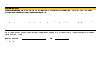 Principal/Evaluator Focused Scoring Document Criterion 5: Awsp Leadership Framework - Washington, Page 4