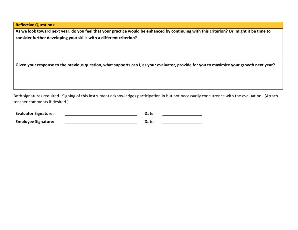 Principal / Evaluator Focused Scoring Document Criterion 5: Awsp Leadership Framework - Washington, Page 4