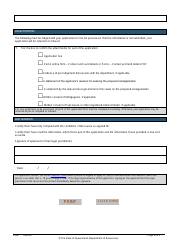 Form LA06 Part B Amalgamation of a Lease Application - Queensland, Australia, Page 4
