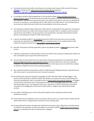 Form LUP-DWTLE Land Use Permit - District-Wide Permit - Temporary Logging Entrances - Virginia, Page 5