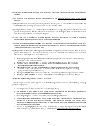 Form LUP-DWSV Land Use Permit - District-Wide Permit - Surveying Operations - Virginia, Page 5