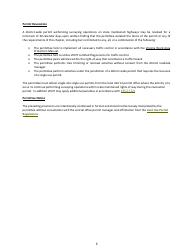 Form LUP-DWSV Land Use Permit - District-Wide Permit - Surveying Operations - Virginia, Page 6