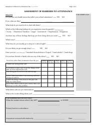 Attendance Assessment With Hope Scale - Washington, Page 2