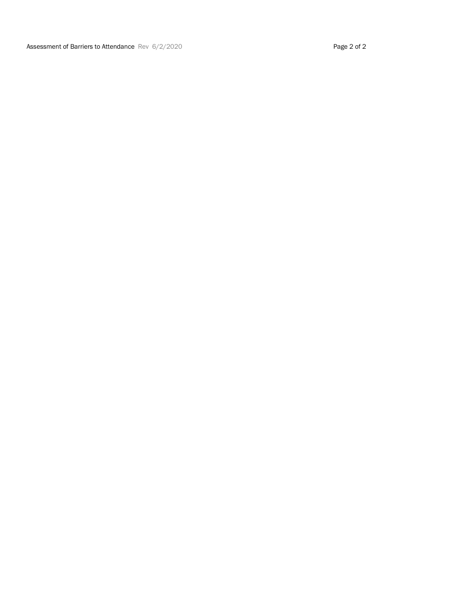 Attendance Assessment With Hope Scale - Washington, Page 3