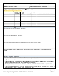 DSHS Form 15-548 Adult Family Home (Afh) Administrator Training Instructor Application - Washington, Page 3