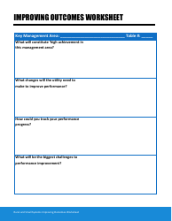 Document preview: Improving Outcomes Worksheet