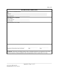 Form HB-1-3550 Appendix 8 Verifications, Page 11
