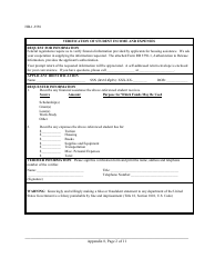 Form HB-1-3550 Appendix 8 Verifications, Page 2