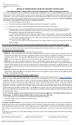 Document preview: Form 6-15 Notice of Carrier Defect Issued by the Early Voting Clerk (Defective Carrier Held at the Early Voting Clerk's Office Awaiting Correction) - Texas (English/Spanish)