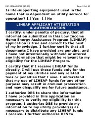 Form EAP-1002A-LP Liheap Application (Large Print) - Arizona, Page 13