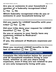 Form EAP-1002A-LP Liheap Application (Large Print) - Arizona, Page 4