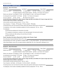 Form ARA-1000A Arizona Rental Assistance Manual Application - Arizona, Page 3