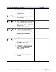 Form AGR-2376 Technical Assistance Contractor Compliance Review - We Feed Washington Pilot Food Program - Washington, Page 6