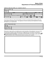 Complaint Form - Utah, Page 2