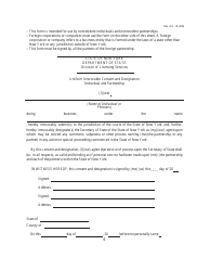 Form I (DOS-17) Franchise Broker Registration Form - New York, Page 6