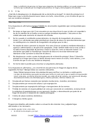 Solicitud De Vivienda Comun Para Programas De Massachusetts - Massachusetts (Spanish), Page 3