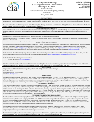 Instructions for Form EIA-851Q Domestic Uranium Production Report (Quarterly) - 3rd Quarter