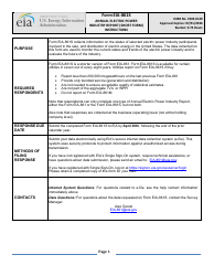 Form EIA-861S - Fill Out, Sign Online and Download Printable PDF ...