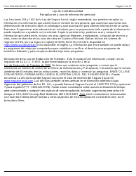 Formulario SS-632-BK-SP Solicitud Para Una Exencion De Recuperacion De Sobrepago (Spanish), Page 10