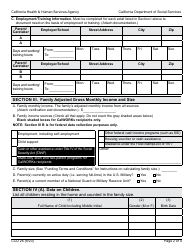 Form CCD26 Confidential Application for Child Development Services and Certification of Eligibility - California, Page 2