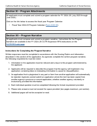 Form CCD34 General Child Care and Development Program Expansion Funds Request for Applications - California, Page 11