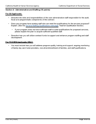 Form CCD34 General Child Care and Development Program Expansion Funds Request for Applications - California, Page 18