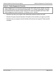 Form CCD34 General Child Care and Development Program Expansion Funds Request for Applications - California, Page 26