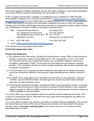 Form CF485 CalFresh Elderly Simplified Application - California, Page 7