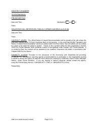 DMS Form AE06 Invitation to Bid (For Projects Estimated to Be $200,000 or Less) - Florida, Page 2