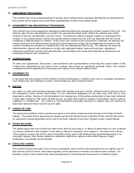 Rural Attorney Recruitment Contract - South Dakota, Page 6