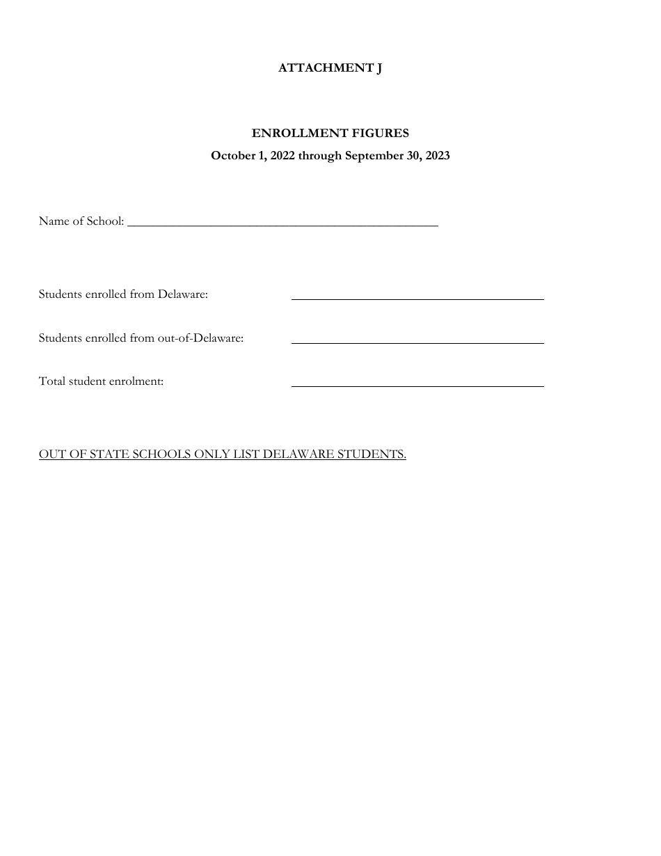Delaware Certificate of Approval to Operate a Private Business or Trade School - 3rd Quarter Renewal Application - Delaware, Page 14