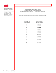 Form ROD9 Lower Income/Share Equity Homeownership Exemption Application - Washington, D.C., Page 4