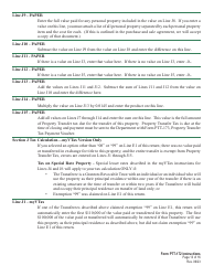 Instructions for Form PTT-172 Vermont Property Transfer Tax Return - Vermont, Page 13